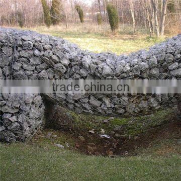 gabion wire mesh wall using for streamway protection