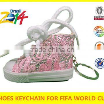 2013 hot sale mini shoe key ring