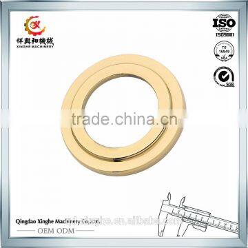 Custom machining part brass spacer with clean finish