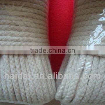 Soft braided cotton rope for sale