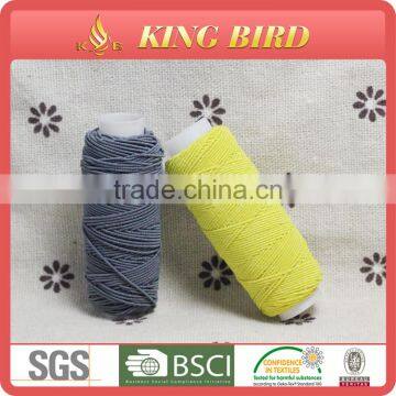 2016 new latex rubber thread small bulk elastic sewing thread various color elastic latex thread