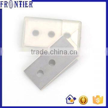 Three Hole Wrapping Film Safety Cutter Blade