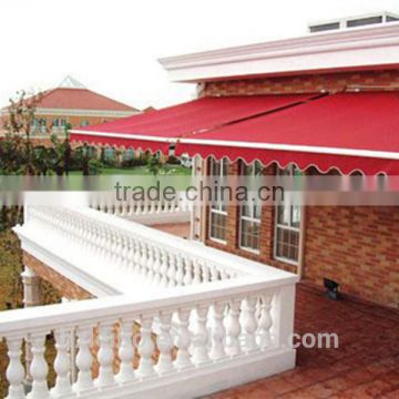 Electric folding arm awning