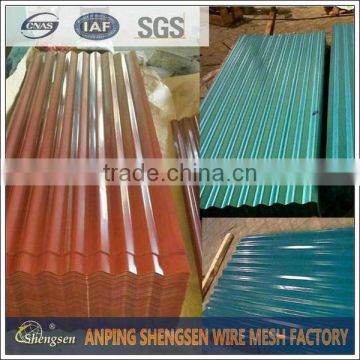 Color Corrugated Steel Roof Sheet with Accessories