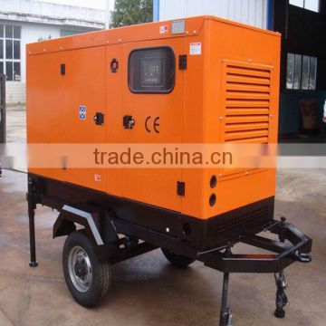 Silent Mobile Type Diesel Generator