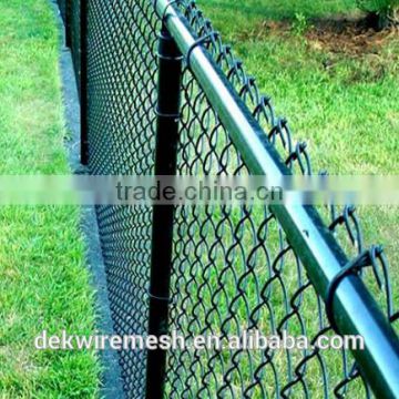 Antique industrial galvanized chain link fence gate closer