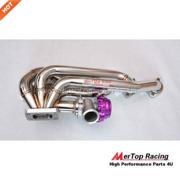 Mertop 3mm Schedule 40 Manifold for M30 T4/T3 Turbo E30/E32/E34/E28/E24/E23/E9+MVR44 44mm V-Band Water Cold Wastegate photo-5
