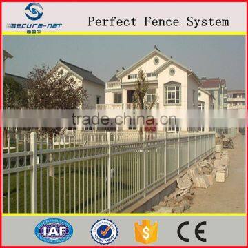 powder coatedcasting wrough iron steel fence for home/garden/villas/scholl