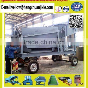 The New Custom Hengchuan Mobile Gold Mining Trommel Machine photo-6