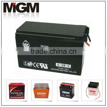 Electric road vehicle battery 12v7