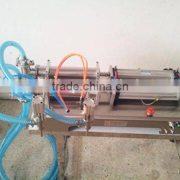 Pneumatic 10-300ml Piston Liquid Filling Machine Double Heads photo-2