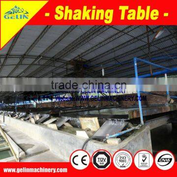 Mini Mobile Gold Shaking Table With Movable Wheels for Small Scale Mining Separation photo-4