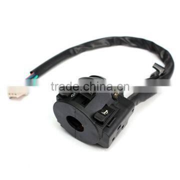 Top Selling Design Universal 12V Motorcycle 7/8'' Handlebar Horn Turn Signal Electrical Start Button Switch Black Best Promotion photo-5
