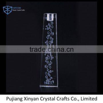 Factory Supply excellent quality classic round crystal candle holder with reasonable price