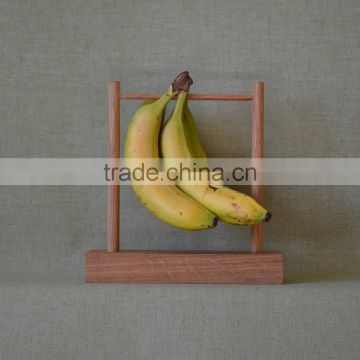 Original Wooden Banana Stand for Monkey Home Decoration Fruit Vegetable Holder Bar nana Display Rack