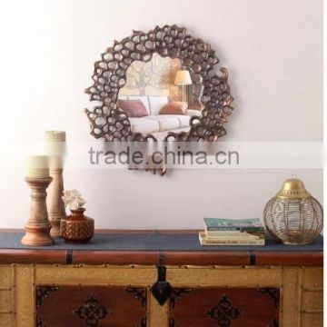 Metal Wall Mirror Indian Handicraft