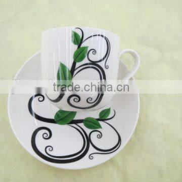 PORCELAIN TEA CUP AND SAUCER photo-2