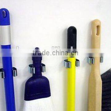 Broom Garden Tool Holder Storage Organizer Rack photo-2