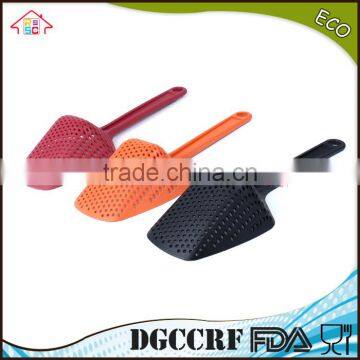 NBRSC Nylon Colander Strainer Slotted Spoon Scoop Server Drain Pasta Veg Kitchen Cooking Serving Aid photo-5