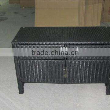Hot Sale Garden Outdoor Accessory Rattan Cabinet photo-3
