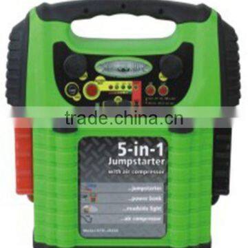 163556 5 in 1 300PSI Air Compressor 150W Power Inventer 8 LED Work Light Jump Starter photo-2
