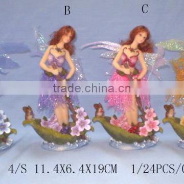 polyresin figurine,polyresin fairy,resin gift