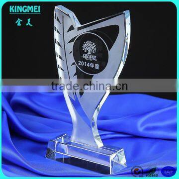 Kingmei Crystal Star Head Award K9 Crystal Trophy Cheap Glass Blank Trophy photo-3