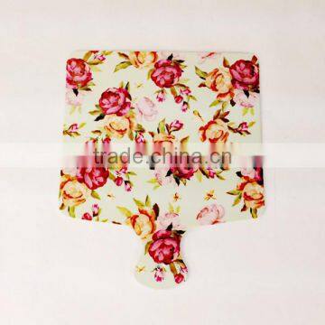 Colorful flower design plastic melamine chopping board