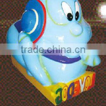 Excellent Quality Top FRP Material Game Machines Kids Coin Operated Rides LT-1050H