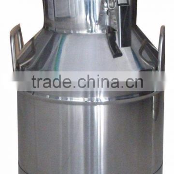 Hot sell Stainless Steel Milk Can with Capacity 10L to 50L