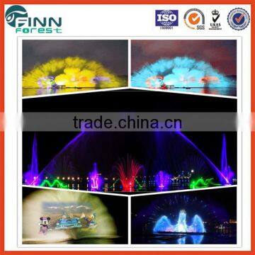 Large Water Fountain Combined High Jet Outdoor Laser Show photo-2