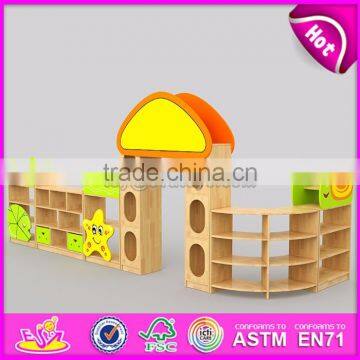 New Style Preschool Storage Shelf Wooden Kids Indoor Playhouse W08C187-S photo-6