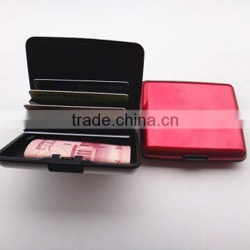 RFID Security Square Aluminum Wallet/Credit Card&Cash Holder photo-4