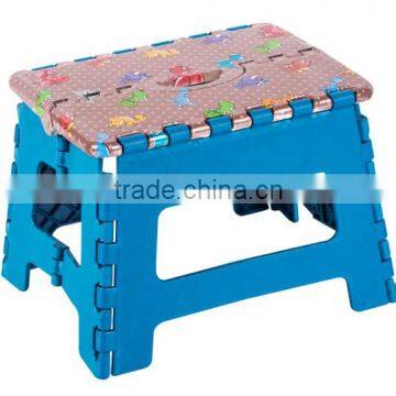 Customized Printing Plastic Folding Step Stool