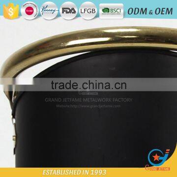 Iron Powder Coating Christmas Metal Coal Bucket Zinc Fireplace Iron Coal Bucket photo-5