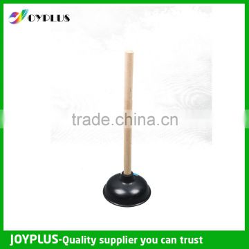 Hot Sale Wooden Handle Rubber Toilet Plunger