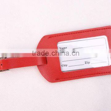 Custom Logo Leather Name Tag Luggage Tag photo-4