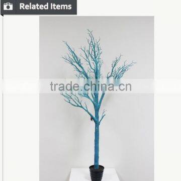 Factory Direct Christmas Centerpiece Unique Wedding Favors White Dry Tree for Showcase Decoration photo-5