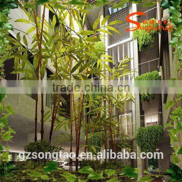 2015 New sale 300cm Artificial bamboo fake bamboo for hall decoration indoor