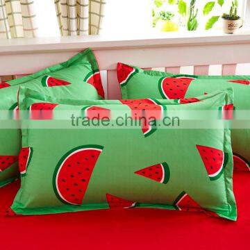 New Arrival Quality Polyester Watermelon Queen Twin Full Bedding Bed Sheet Bedclothes Duvet Cover Pillowcase Comforter Set photo-3