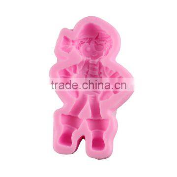 Liquid Silica Gel Mould Cake Mould Handmade Soap Mould Baking Tool Cake Decorating Pirate Doll 1688 Agent photo-3