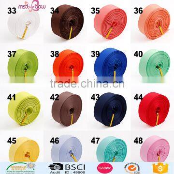 Wholesale 100% Polyester Solid Grosgrain Ribbon