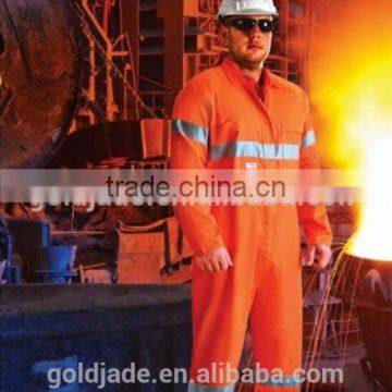 Customized Fire Retardant Industrial Ultrasoft Uniform Reflective Tape Overalls photo-5