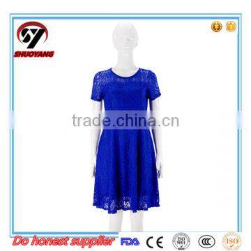 Hot Sell on Amazon High Quality Lace Casual Dresses