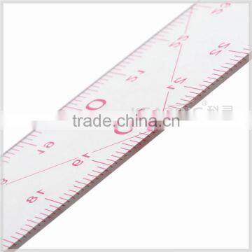 Kearing Chinese Manufacture High Quality Flexible Plastic Pattern Making Ruler 3 * 30cm With Mattern Grids # 8006 photo-5