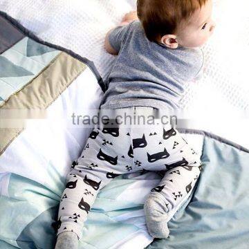 Wholesale fashion kids trousers haroun pants 100% cotton