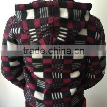 Logo Available Manufcture Custom Fleece Hoody Children Jacket photo-3