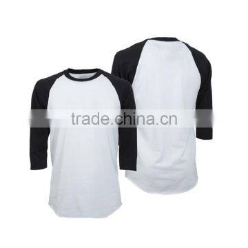 Hip Hop Cotton Tshirt Plain Blank Tshirt no Label Man Tshirt photo-5