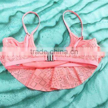 Hot Sale Swimsuit High Quality Crochet Fabric Girls Glamour Sexy Bikini photo-3