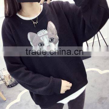 Popular Latest Design High Quality Crewneck Sweatshirt photo-3